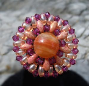 Bague en kit Margarita Fuchsia