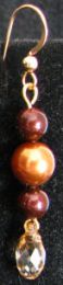 Boucles d'oreilles Kerguelen Golden
