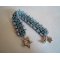 Bracelet Argyle Bleu indien en kit