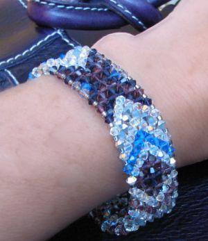Bracelet en kit Bandeau Violet