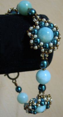 Tutoriel bracelet Twinétoile Amazonite