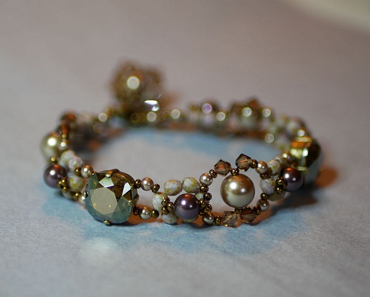 Triade Zimt Armband mit Charm