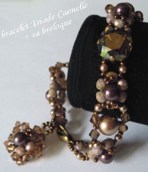 Bracelet Triade Cannelle en kit