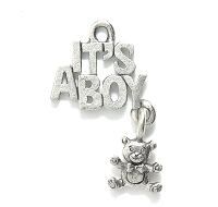 It's a boy Charm 28 mm