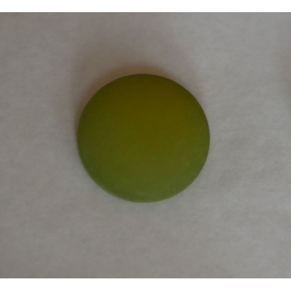 Cabochon Polaris gr&uuml;n Olivine Durchmesser 16mm