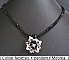 Collier en kit &agrave; facettes noir