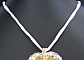 Collier multi-cordons blanc/&eacute;cru Cristalia