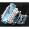 Kit bague Balleny Princess Aquamarine
