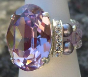 Kit bague grande  Avalon Light Amethyst