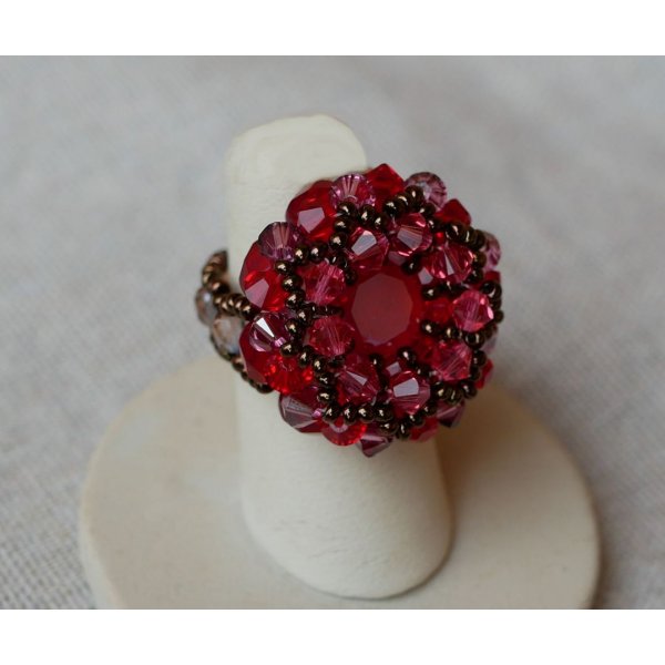 Ring-Set Milos Himbeere