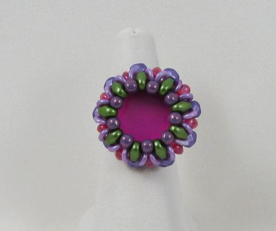 Kit bague Petite Queensland Violet fuchsia