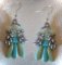 Kit boucles d'oreilles Dagos turquoise