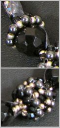 Kit collier au ruban Haranai noir