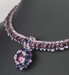 Notice collier Shetland Very Purple