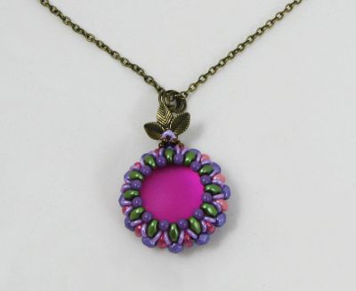 Kit pendentif Queensland Violet fuchsia