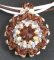 Pendentif en kit Giraglia marron fumé