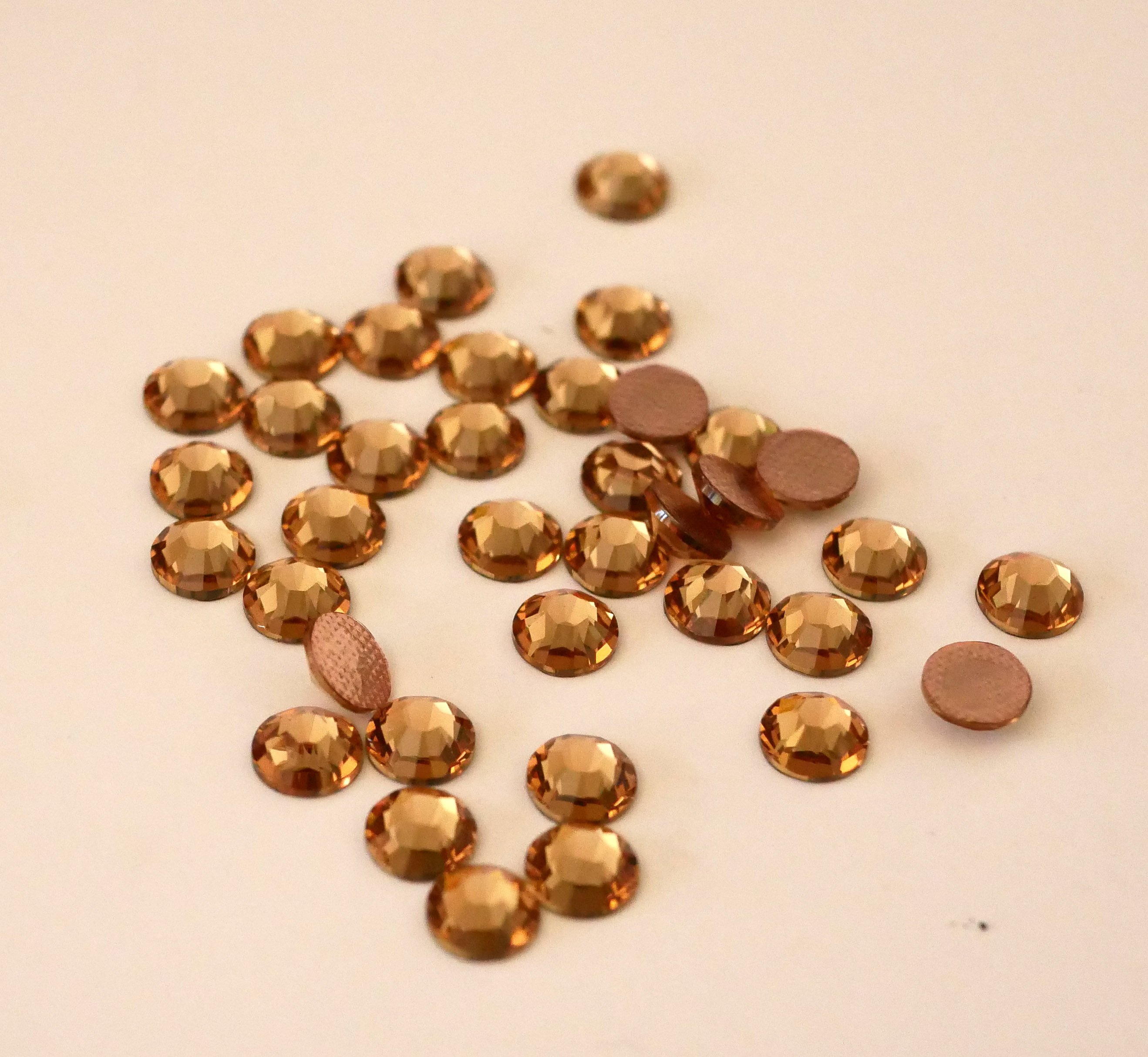 Strass Light colorado topaz hotfix x1