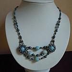 Notice Collier Twin&eacute;toile Amazonite 