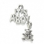 It's a boy Charm 28 mm