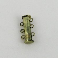 3-reihiger Verschluss Bronze magnetisch 20mm 
