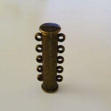 5-reihiger Verschluss Bronze magnetisch 30mm 