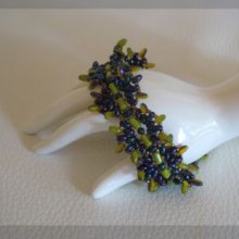 Tuto bracelet Indiana Olivine 